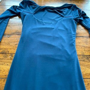 Velvet Dress Navy